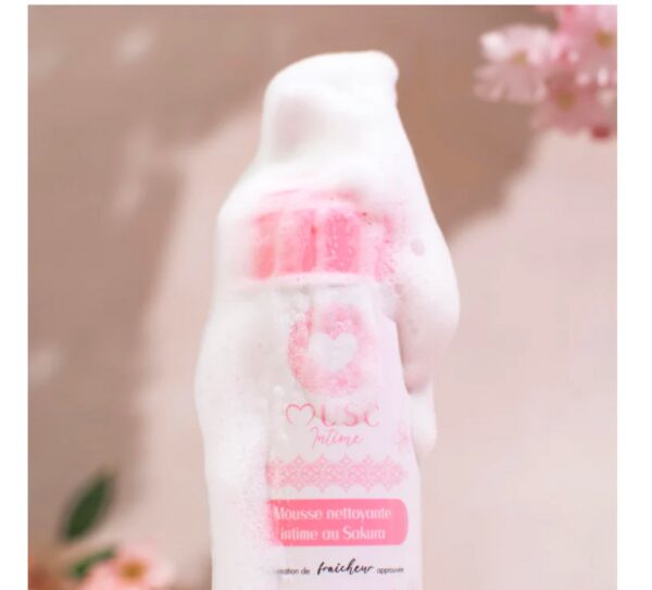 Mousse nettoyante parfumées Musc