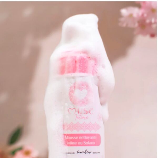 Mousse nettoyante parfumées Musc